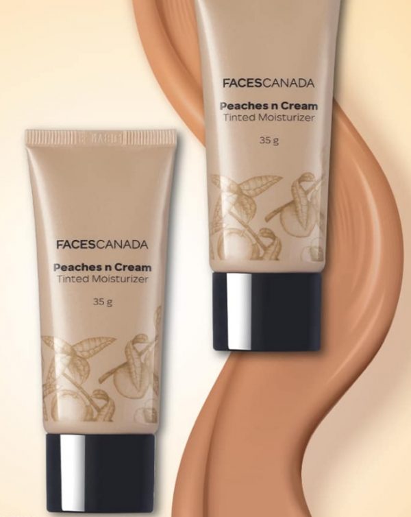 FACES CANADA Peaches N Tinted Moisturizer Review, Benefits