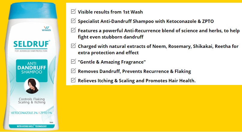 Seldruf Anti Dandruff Shampoo Benefits