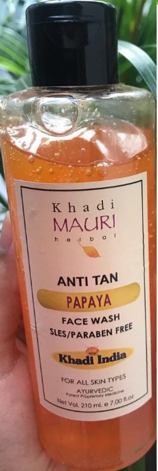 Khadi papaya face wash Review, 7 Benefits, Pro cons, Price and all info