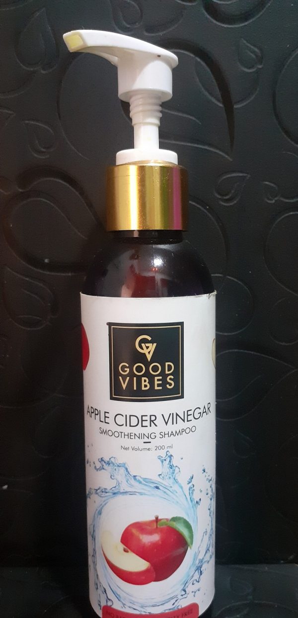 Good Vibes Apple Cider Vinegar Shampoo Review-Best for Hair Problems