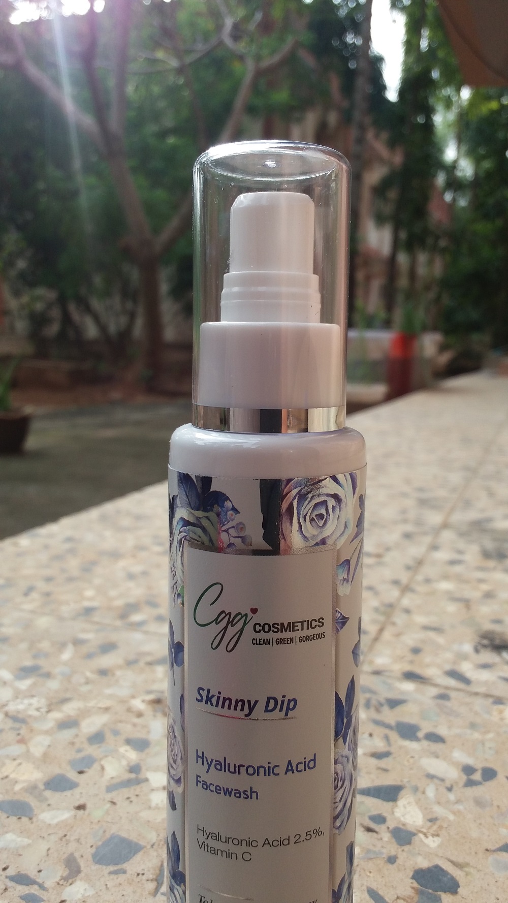  CGG cosmetics Hyaluronic Acid Face wash Review