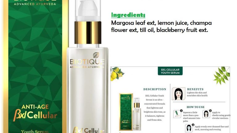 Biotique BXL Cellular Anti Age Youth Serum Review, 6 Benefits and Full Info