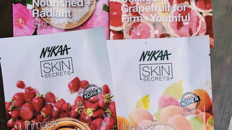 Best 4 Nykaa Skin Secret Sheet Mask Review for Blemishes & Glowing Skin