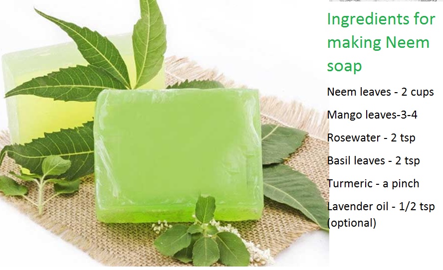 How to make Neem soap at home