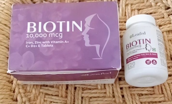 leafed biotin tablet