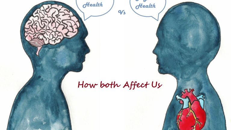 Mental Health Vs Physical Health: How both Affect Us