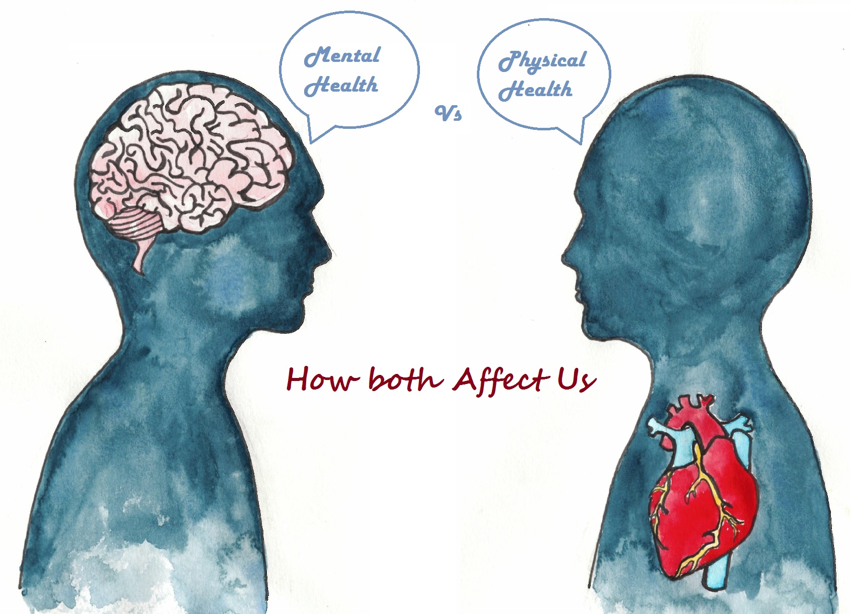 Mental Health Vs Physical Health How both Affect Us