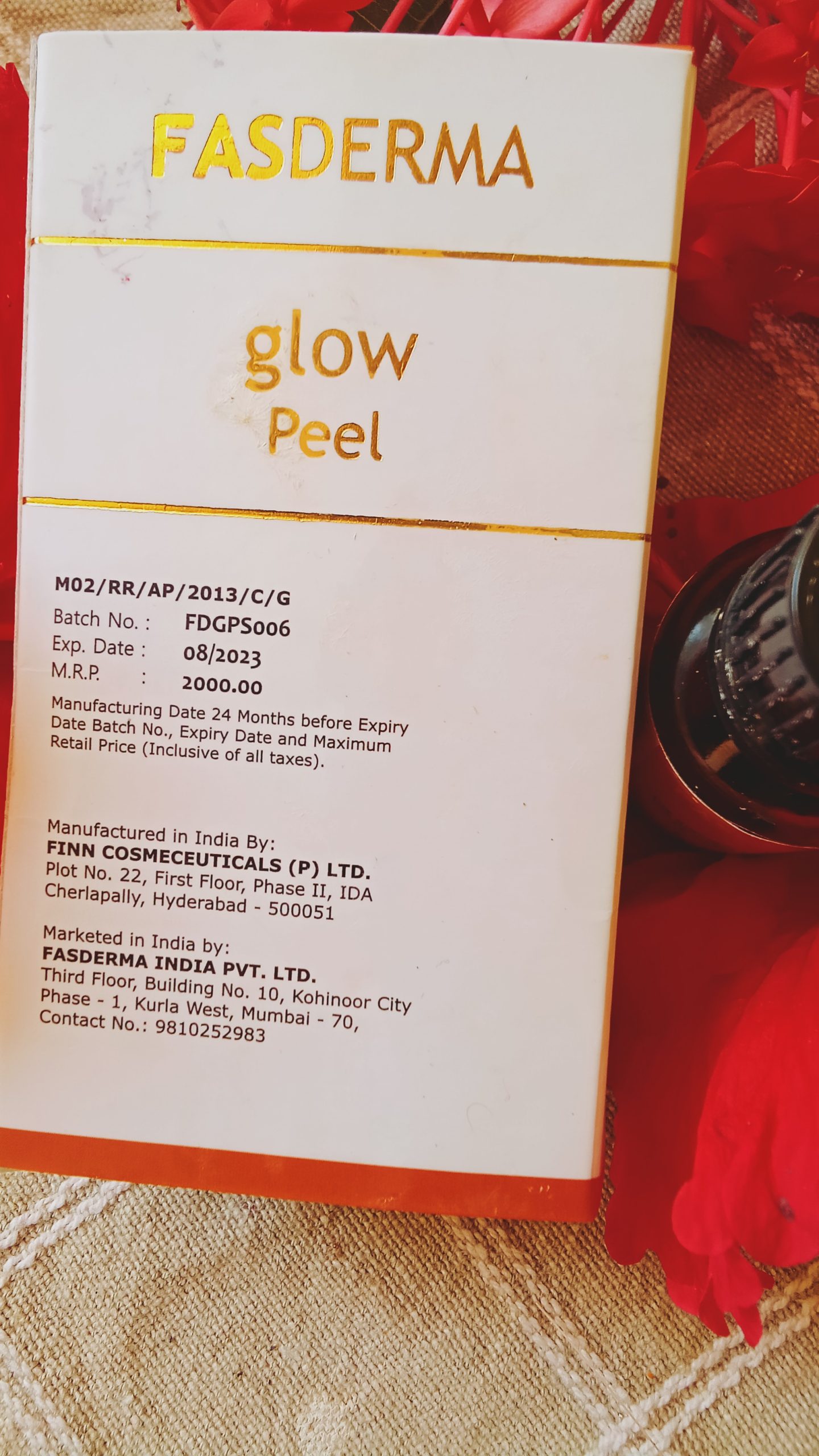 Fasderma Glow Peel price cost