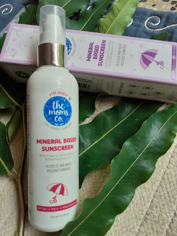 The Moms Co Mineral Based Sunscreen Review: Protection That Keeps baby Skin Safe and Healthy