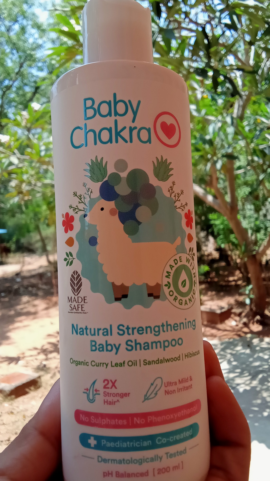 BabyChakra Natural Strengthening Baby Shampoo