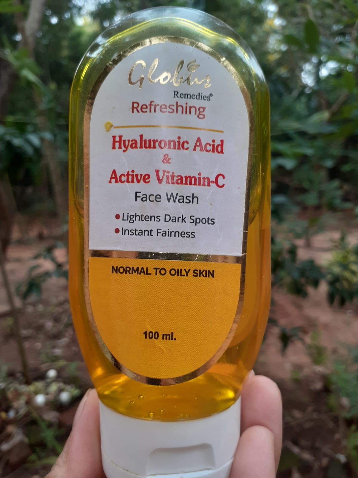 Globus Hyaluronic Acid & Active Vitamin C Face Wash Review