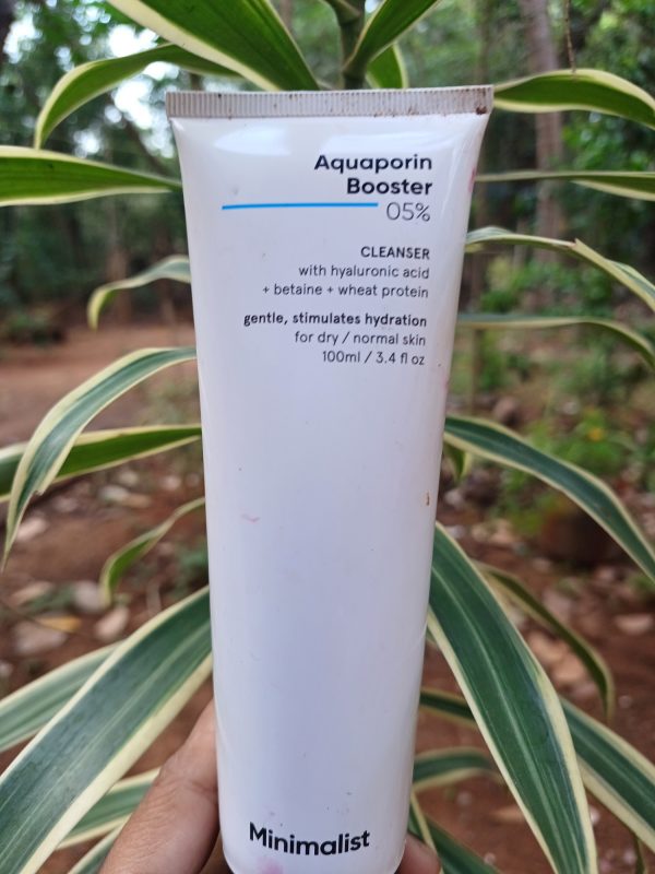 Minimalist Aquaporin Booster Cleanser Review-Best for Sensitive Skin