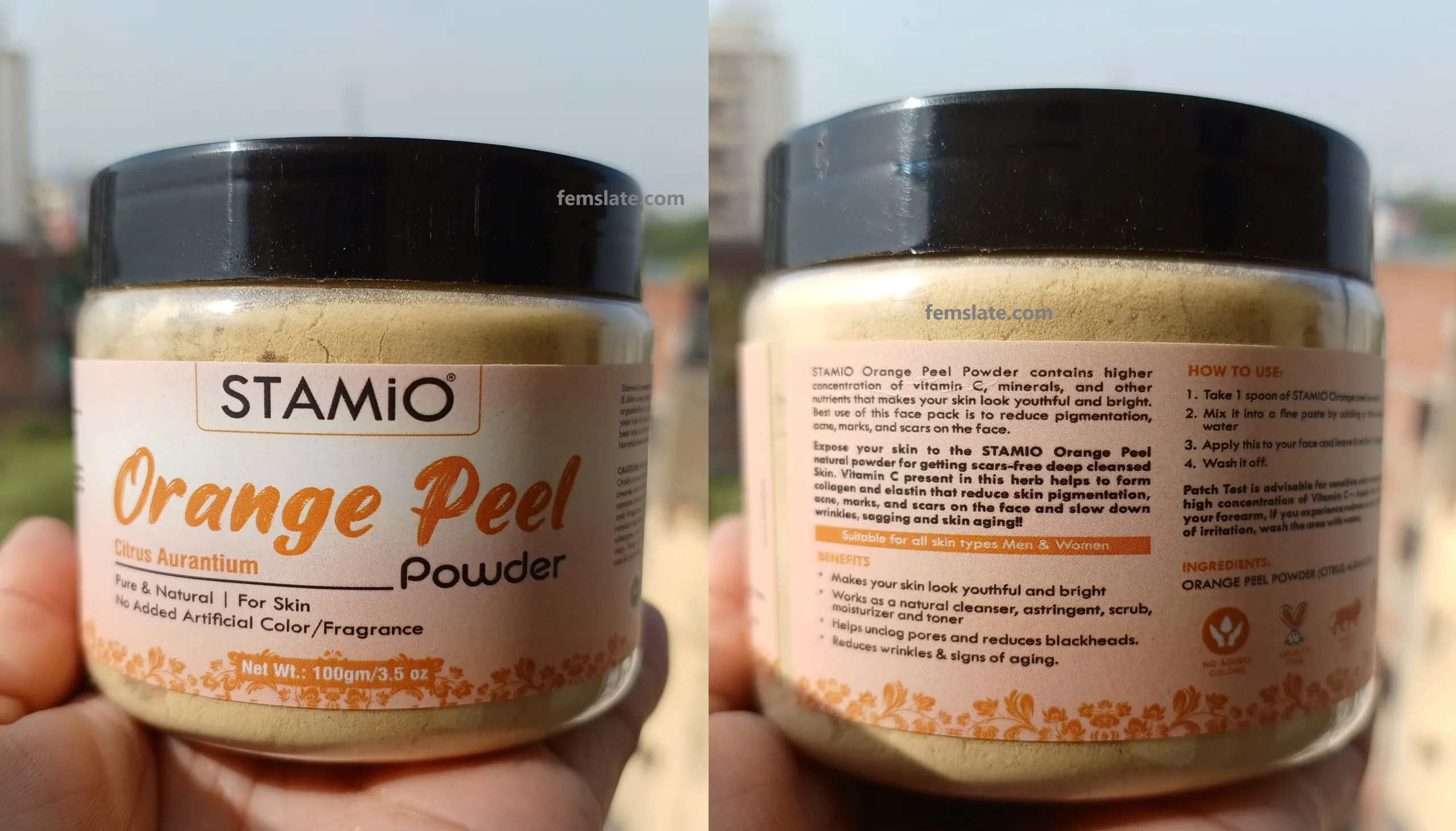 Stamio Orange Peel Powder Review