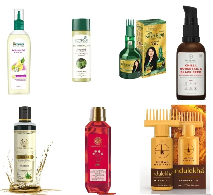 Top 7 Best Hair Oil Brands in India