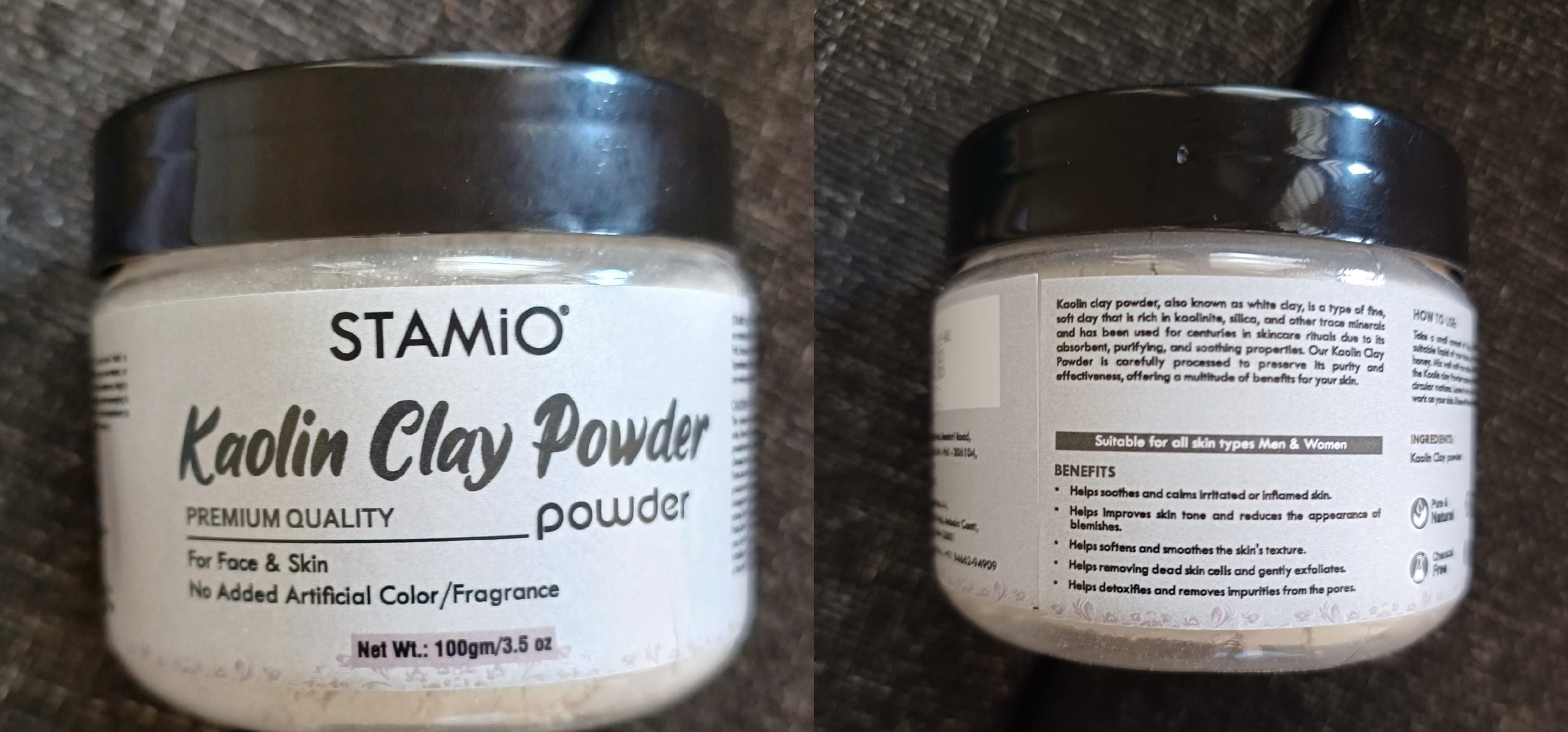 kaolin clay powder benefits